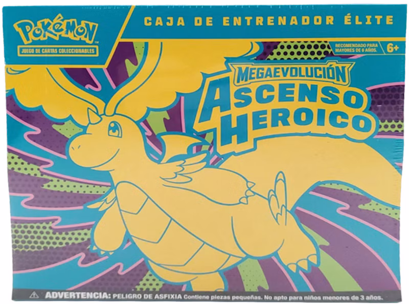 2026 Pokémon Mega Evolutions Ascended Heroes (Spanish) Elite Trainer Box