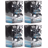 2025 Pokémon Scarlet & Violet Black Bolt Booster Bundle 4x Lot