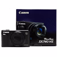 Canon PowerShot SX740 HS 20.3-Megapixel Digital Camera 2955C001 Black