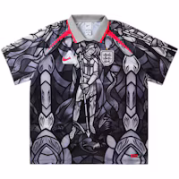 Palace x Nike England Dri-FIT Football Jersey Pewter Grey/Bright Crimson