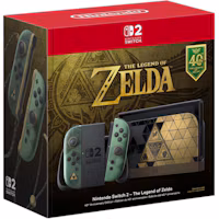 Nintendo Switch 2 - The Legend of Zelda 40th Anniversary Edition Console