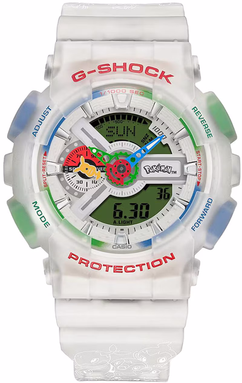 Casio G-Shock x Pokemon 30th Anniversary GA-110PKM-7A