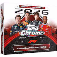 2026 Topps Chrome Formula 1 Mega Box