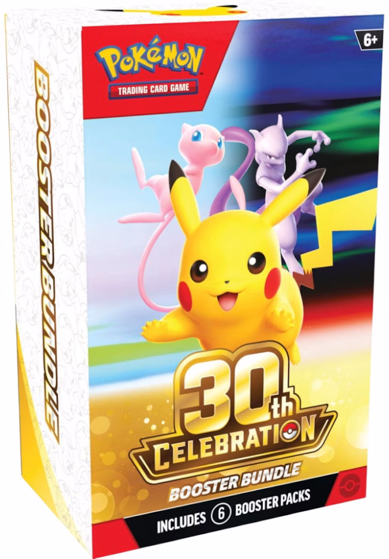 2026 Pokémon Mega Evolution 30th Celebration Booster Bundle