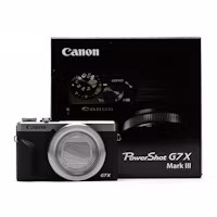 Canon PowerShot G7 X Mark III Camera 3638C001 Silver (US Model)