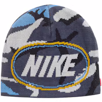 Supreme Nike Oval Beanie (FW26) Blue Camo