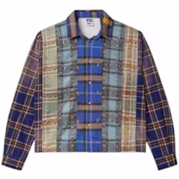 Vale Forever Splash Zone Cool Patchwork L/S Flannel Multicolor