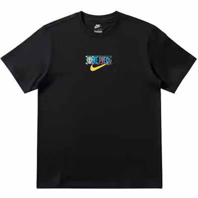 Nike x One Piece Graphic T-Shirt Black