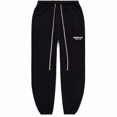 Fear of God Essentials Fleece Essential Sweatpant (FW24) Black