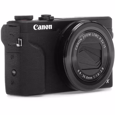 Canon Black PowerShot G7 X Mark III Black